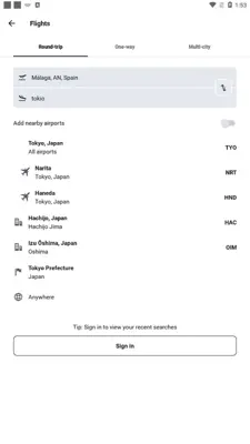 Cheapflights android App screenshot 15